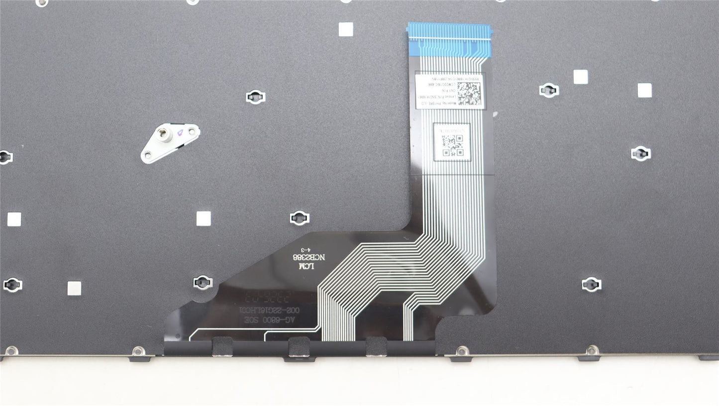 Lenovo 100e Gen4 Keyboard Icelandic Grey Backlit 5N21L43981
