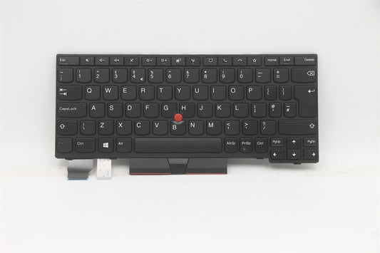 Lenovo ThinkPad L13 2 X13 Keyboard UK Europe Black 5N20V43025