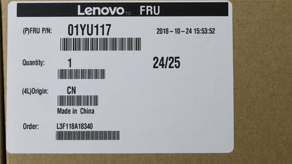 Lenovo ThinkPad T480s LCD Cover Rear Back Housing Black 01YU117