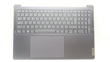 Lenovo Yoga 9 16IRP8 Palmrest Cover Touchpad Keyboard UK Storm Grey 5CB1L55139