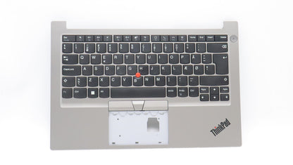 Lenovo ThinkPad E14 Gen 4 Keyboard Palmrest Top Cover Danish White 5M11F25334