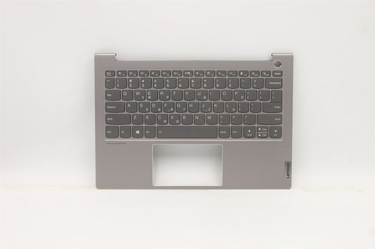Lenovo ThinkBook 13s G2 ITL Keyboard Palmrest Top Cover Greek Grey 5CB1B02453