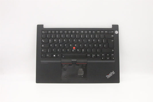 Lenovo ThinkPad E14 Keyboard Palmrest Top Cover German Black Backlit 5M10V17046