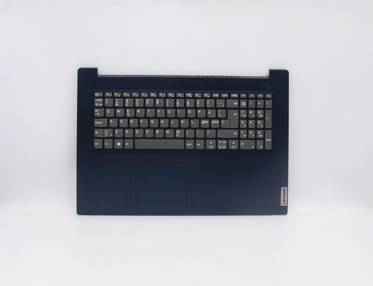 Lenovo IdeaPad 3-17ARE05 3-17IML05 Keyboard Palmrest Top Cover Nordic 5CB0X56794