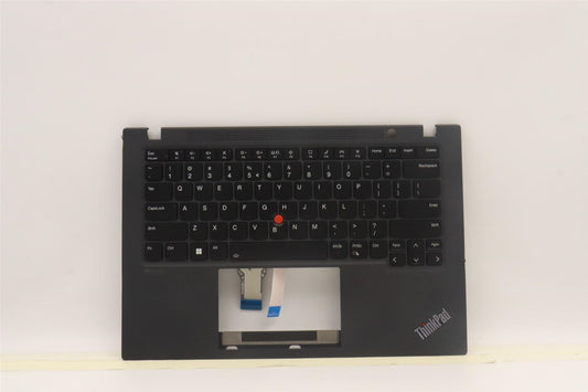 Lenovo ThinkPad T14s Gen 2 Palmrest Cover Keyboard US Europe Grey 5M11F24713