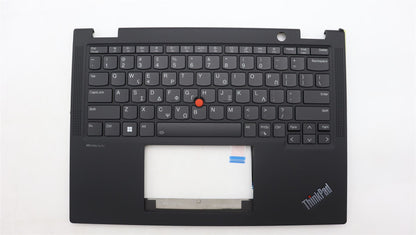 Lenovo ThinkPad X13 Gen 4 Keyboard Palmrest Top Cover Greek Black 5M11L64231
