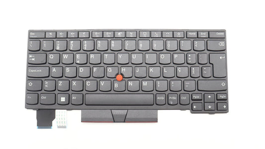 Lenovo ThinkPad L13 2 X13 Keyboard Portuguese Black 5N20V43019