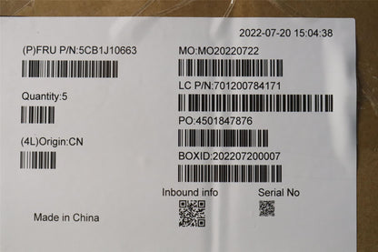 Lenovo COVER Upper Case ASM_THAI WT 82TQ BL SG 5CB1J10663