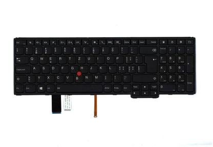 Genuine Lenovo ThinkPad Yoga 15 Keyboard Swiss Black Backlit 00HN292 00HW677