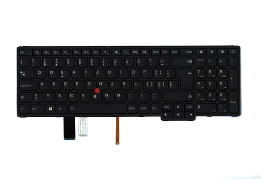 Genuine Lenovo ThinkPad Yoga 15 Keyboard Swiss Black Backlit 00HN292 00HW677