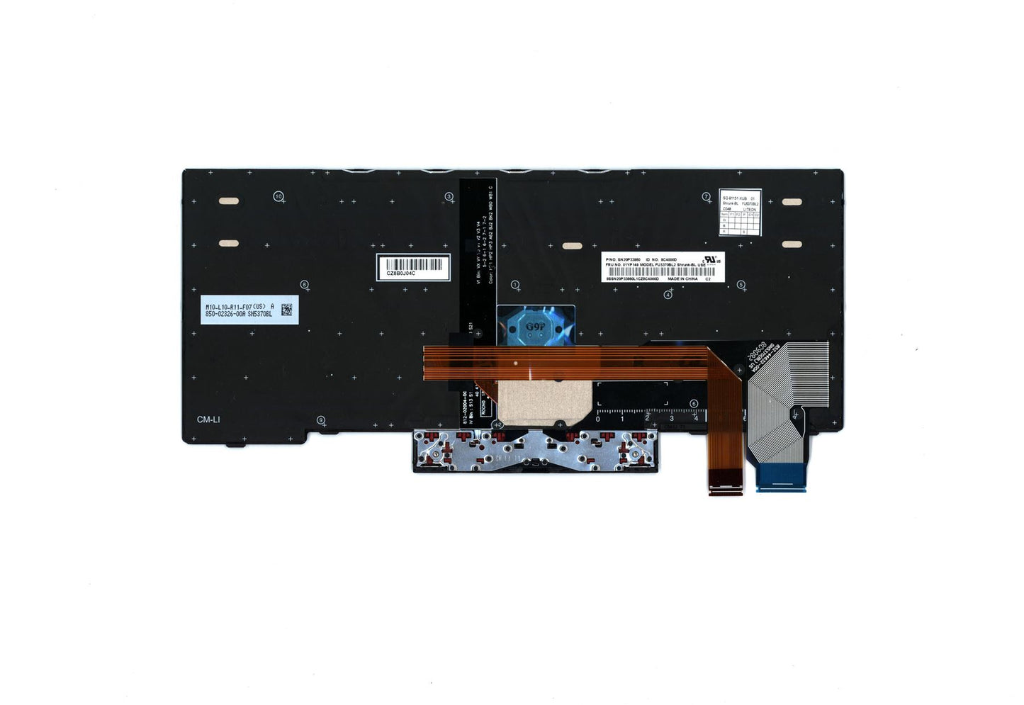 Lenovo ThinkPad X280 A285 X390 X395 L13 Keyboard US Black Backlit 01YP149