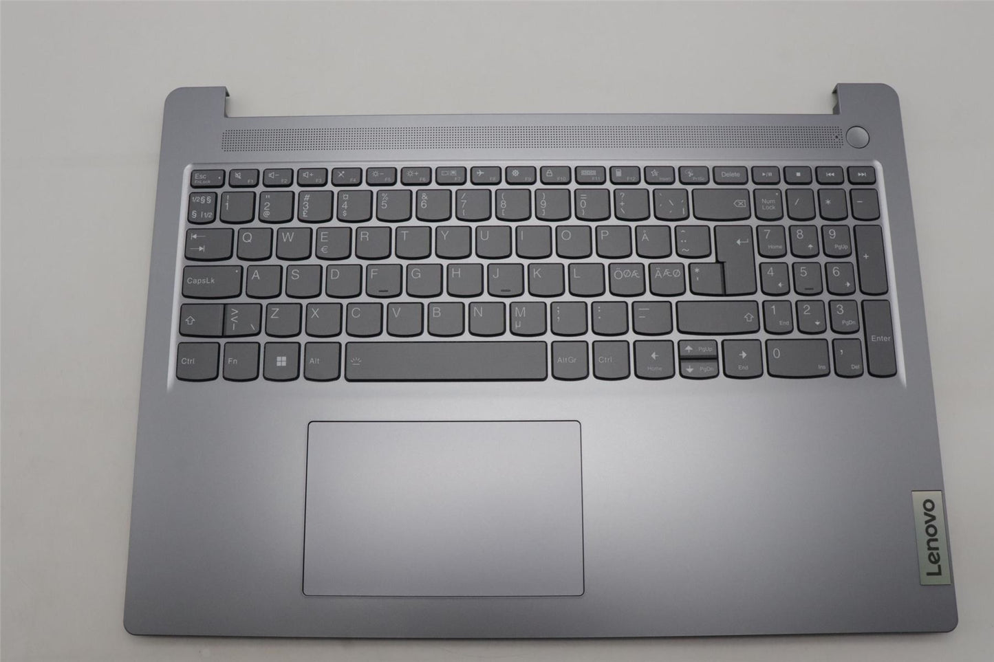 Lenovo IdeaPad 3 16ABR8 Palmrest Cover Touchpad Keyboard Nordic 5CB1L14983