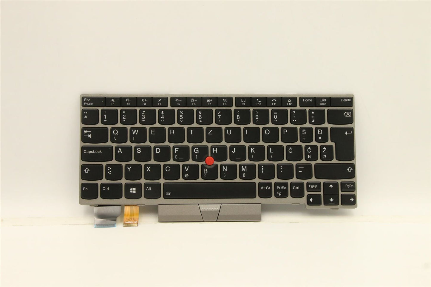 Lenovo ThinkPad L13 Gen 2 s Keyboard Slovenian Silver Backlit 5N20V43636