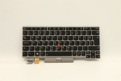 Lenovo ThinkPad L13 Gen 2 s Keyboard Slovenian Silver Backlit 5N20V43636