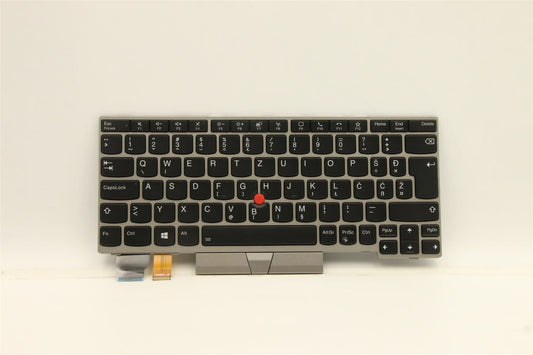 Lenovo ThinkPad L13 Gen 2 s Keyboard Slovenian Silver Backlit 5N20V43636