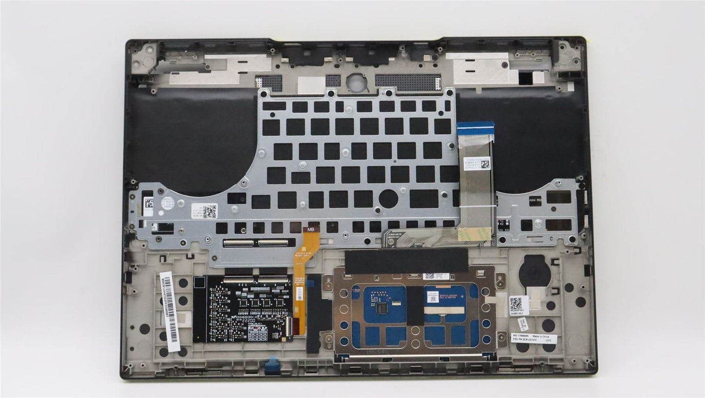 Lenovo Legion S7 16ARHA7 Palmrest Cover Touchpad Keyboard Nordic 5CB1J31472