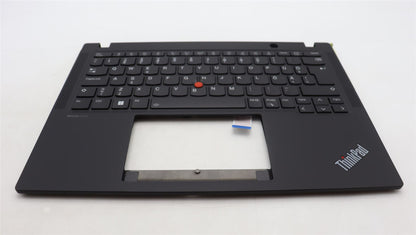 Lenovo ThinkPad X13 Gen 4 Keyboard Palmrest Top Cover Spanish Black 5M11H94495