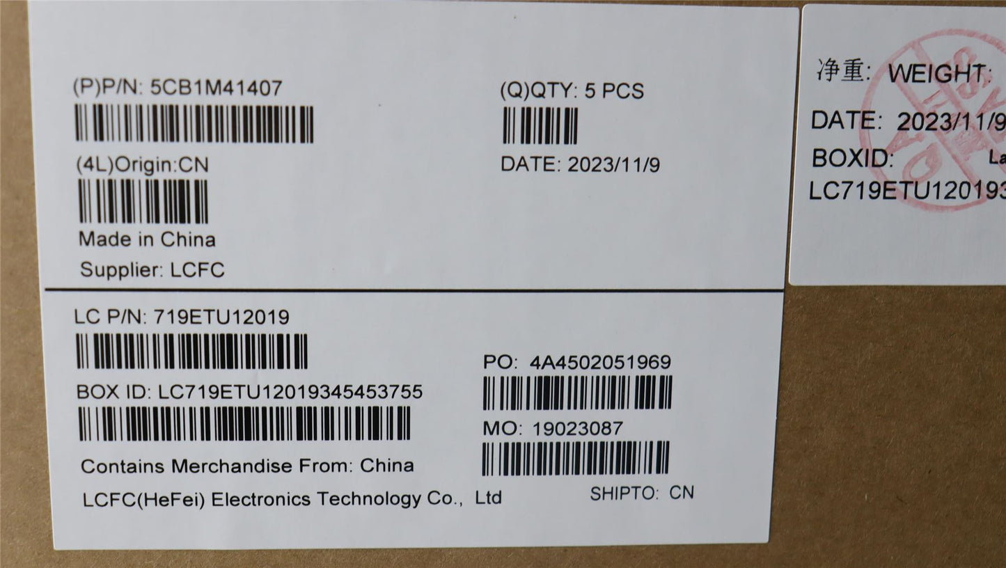 Lenovo COVER Upper Case ASM_GER L 83ERAB NBL 5CB1M41407