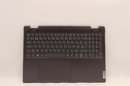 Lenovo IdeaPad 7 16IAP7 Palmrest Cover Touchpad Keyboard Belgian 5CB1J01918