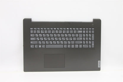 Lenovo V17 G2-ITL Palmrest Touchpad Cover Keyboard Ukrainian Grey 5CB1D01901