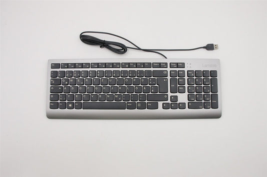 Lenovo IdeaCentre A540-27ICB USB Wired Keyboard German Silver 5D50U84390