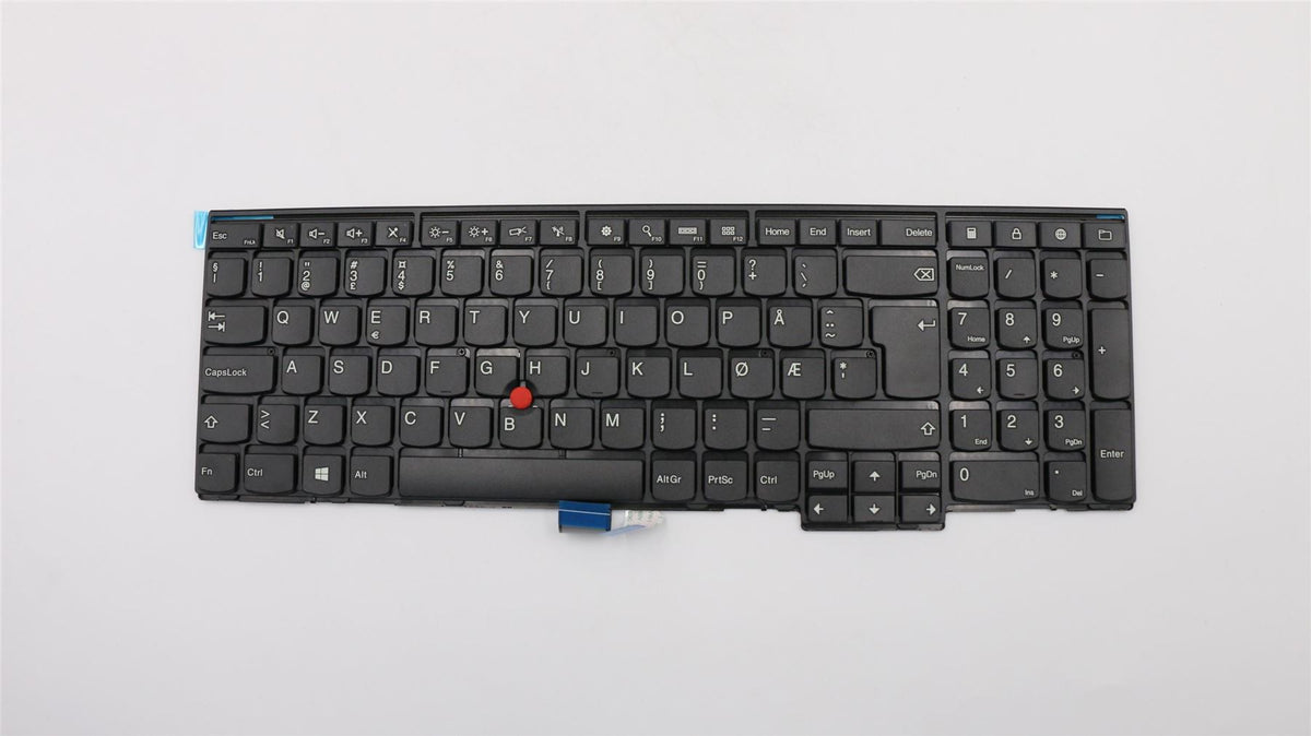 Genuine Lenovo ThinkPad L560 Keyboard Nordic Black 00PA595