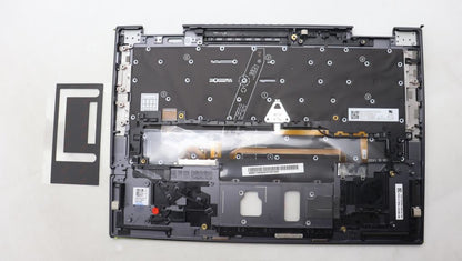 Lenovo ThinkPad X1 8th Gen Keyboard Palmrest Top Cover Slovenian Grey 5M11H62323