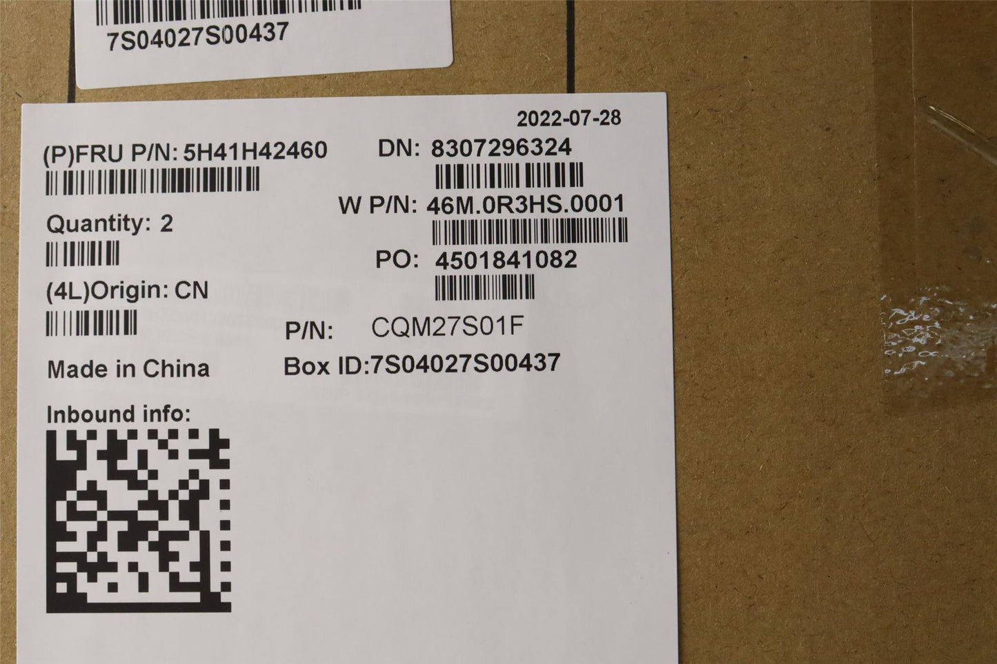 Lenovo UMA Thermal Module ASM,Sunon 5H41H42460
