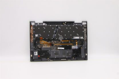 Lenovo Yoga X1 6th Keyboard Palmrest Top Cover Portuguese Grey 5M11C40970