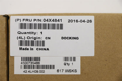Lenovo 04X4841 FRU Connecter Docking dummy cover