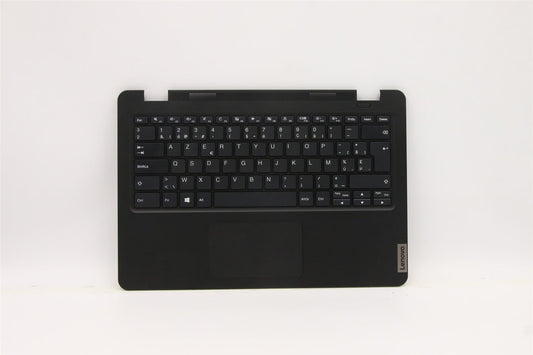 Lenovo 14W Gen 2 Palmrest Cover Keyboard Belgian Black 5M11C86275