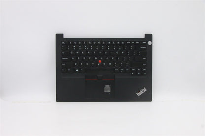 Lenovo ThinkPad E14 Keyboard Palmrest Top Cover Indian US Black 5M11B77521