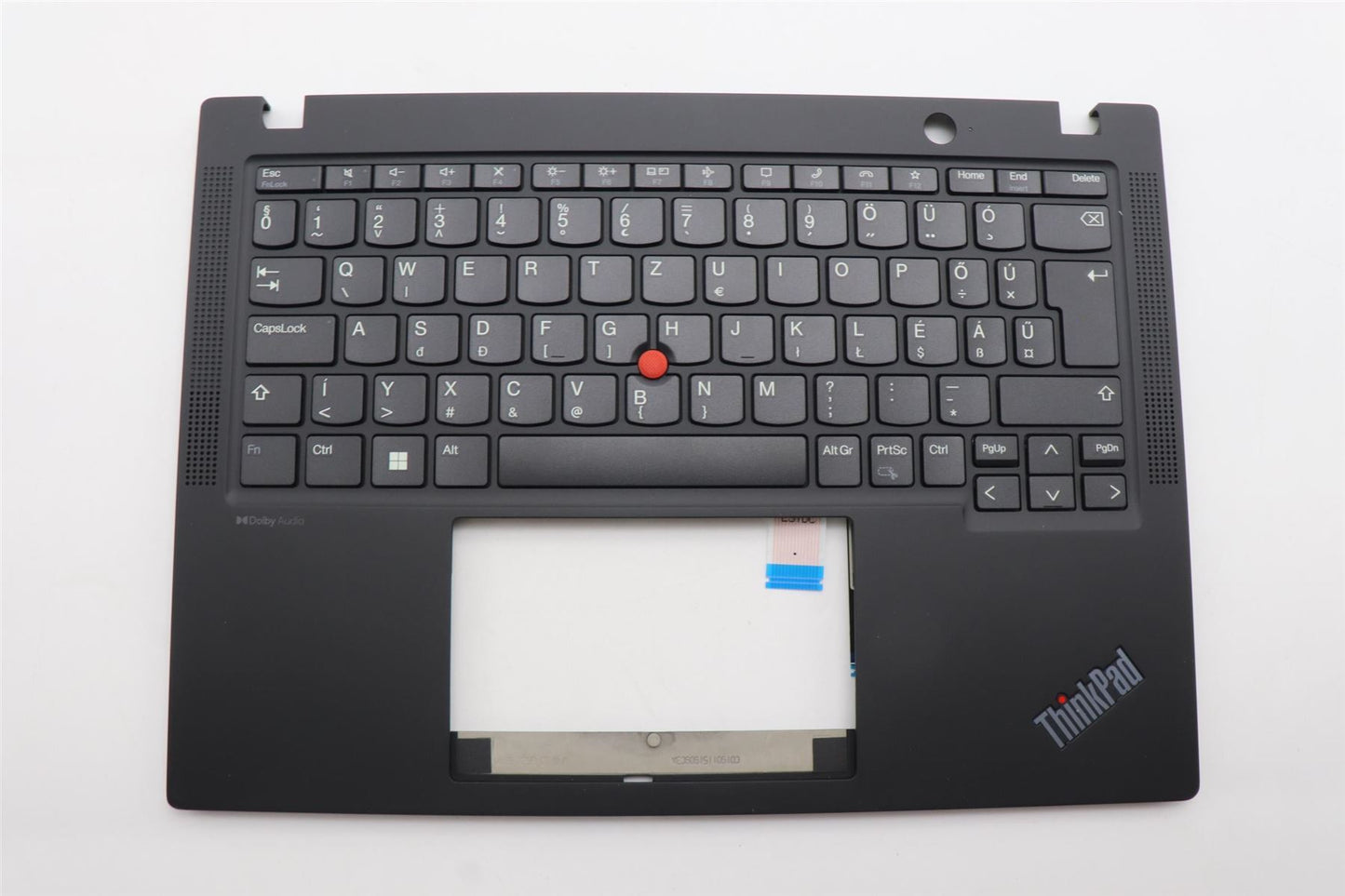 Lenovo ThinkPad X13 Gen 4 Keyboard Palmrest Top Cover Hungarian Black 5M11L85721