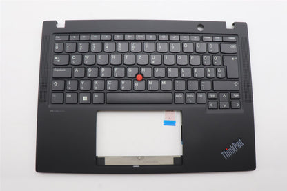 Lenovo ThinkPad X13 Gen 4 Keyboard Palmrest Top Cover Hungarian Black 5M11L85721