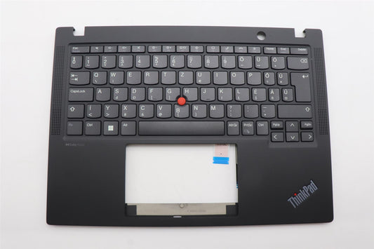 Lenovo ThinkPad X13 Gen 4 Keyboard Palmrest Top Cover Hungarian Black 5M11L85721
