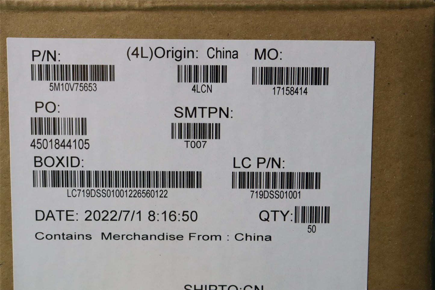 Lenovo SIM TRAY,GREY 5M10V75653