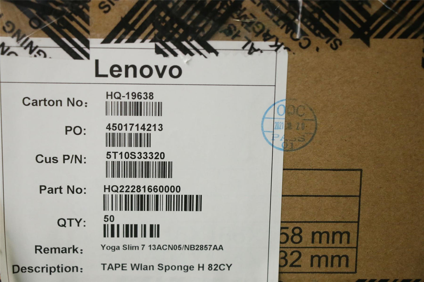 Lenovo Wlan Sponge H 82CY 5T10S33320