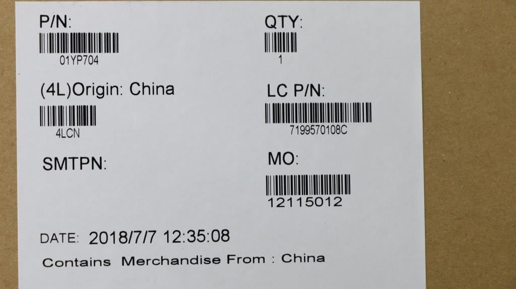 Lenovo ThinkPad L580 L590 E580 T590 P53s E590 P52 P72 P53 P73 Keyboard 01YP704