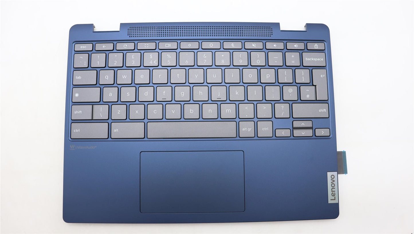 Lenovo Flex IP 3 12IAN8 Palmrest Cover Touchpad Keyboard UK Backlit 5CB1L43372