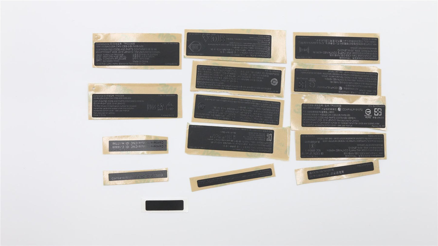 Lenovo LABEL Finn1.0AMD Label FRU Kit 02DL771