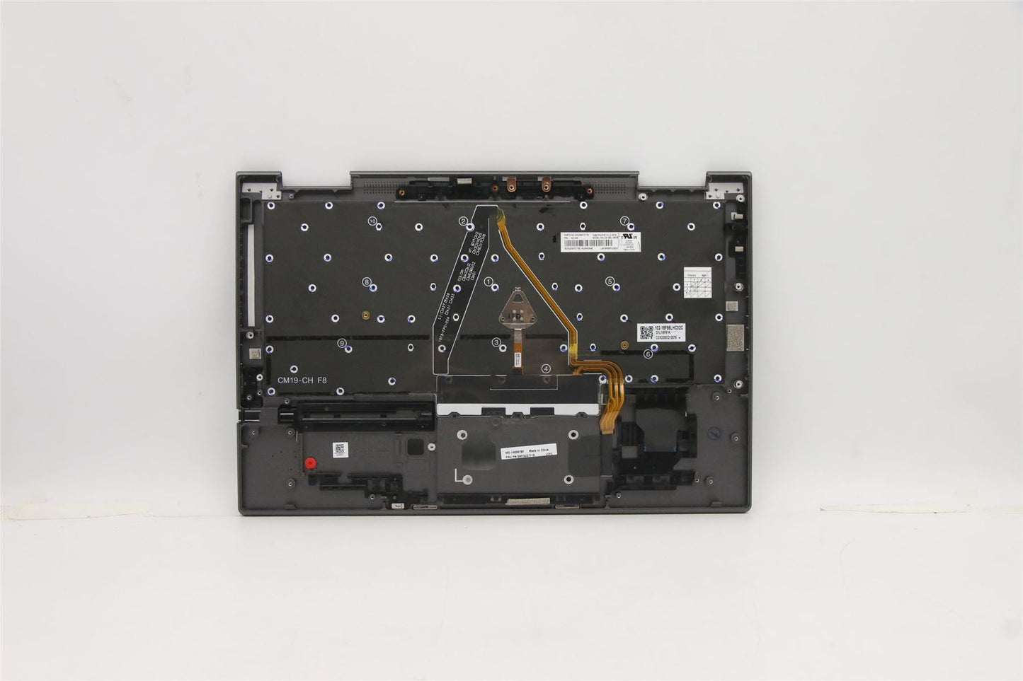 Lenovo ThinkPad X1 5th Gen Keyboard Palmrest Top Cover Portuguese 5M10Z37116
