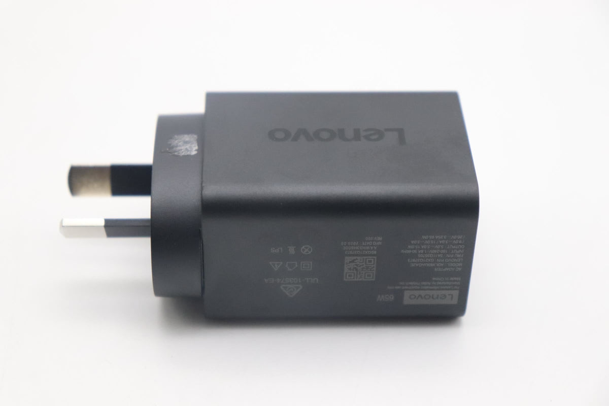 Lenovo AC_ADAPTER PD,65W,20/15/9/5V,2P,ANZ,ACB 65W USB-C 5V 2 Pin AC Charger Adapter 5A11Q35705