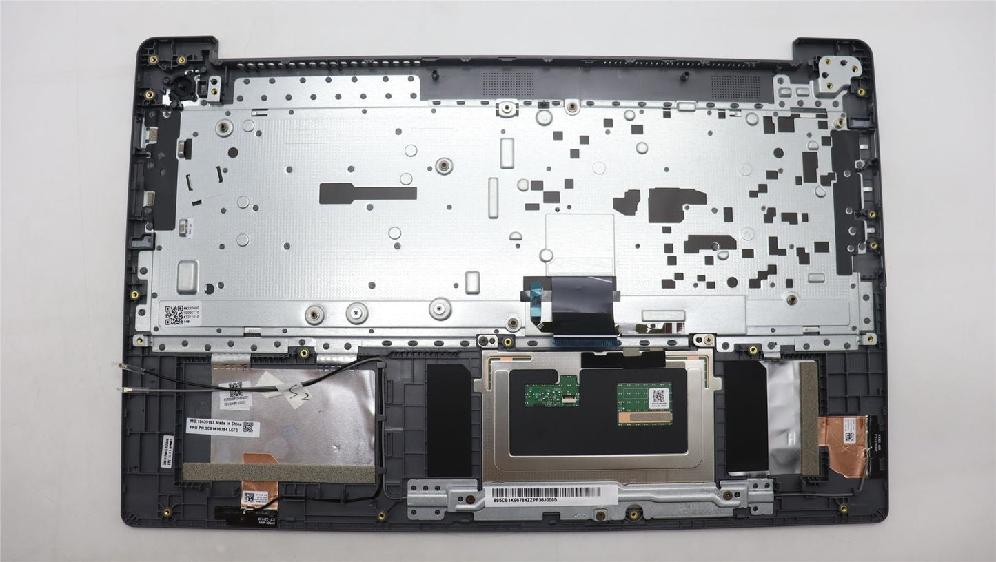 Lenovo IdeaPad 3 15ABR8 Palmrest Cover Touchpad Keyboard Belgian 5CB1K96784