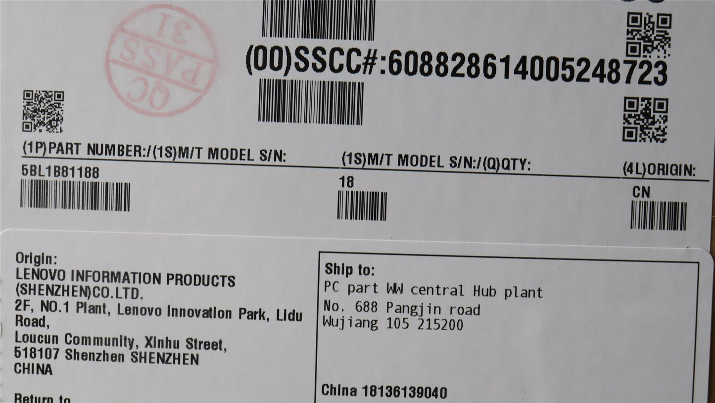 Lenovo F/Light Mod,Blue light,T780,TX 5BL1B81188