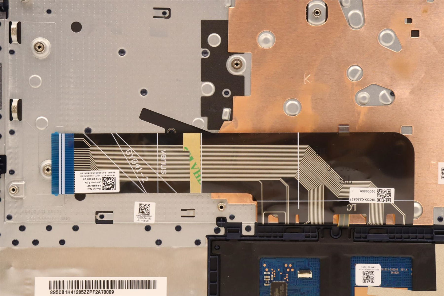 Lenovo Upper Case ASM_SPA L82RJ FP AB BL 5CB1H41285