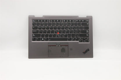 Lenovo ThinkPad X1 4th Gen Keyboard Palmrest Top Cover Arabic 5M10V24838
