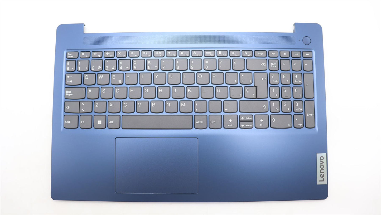 Lenovo IdeaPad 3 15AMN8 Palmrest Cover Touchpad Keyboard Spanish 5CB1L16407