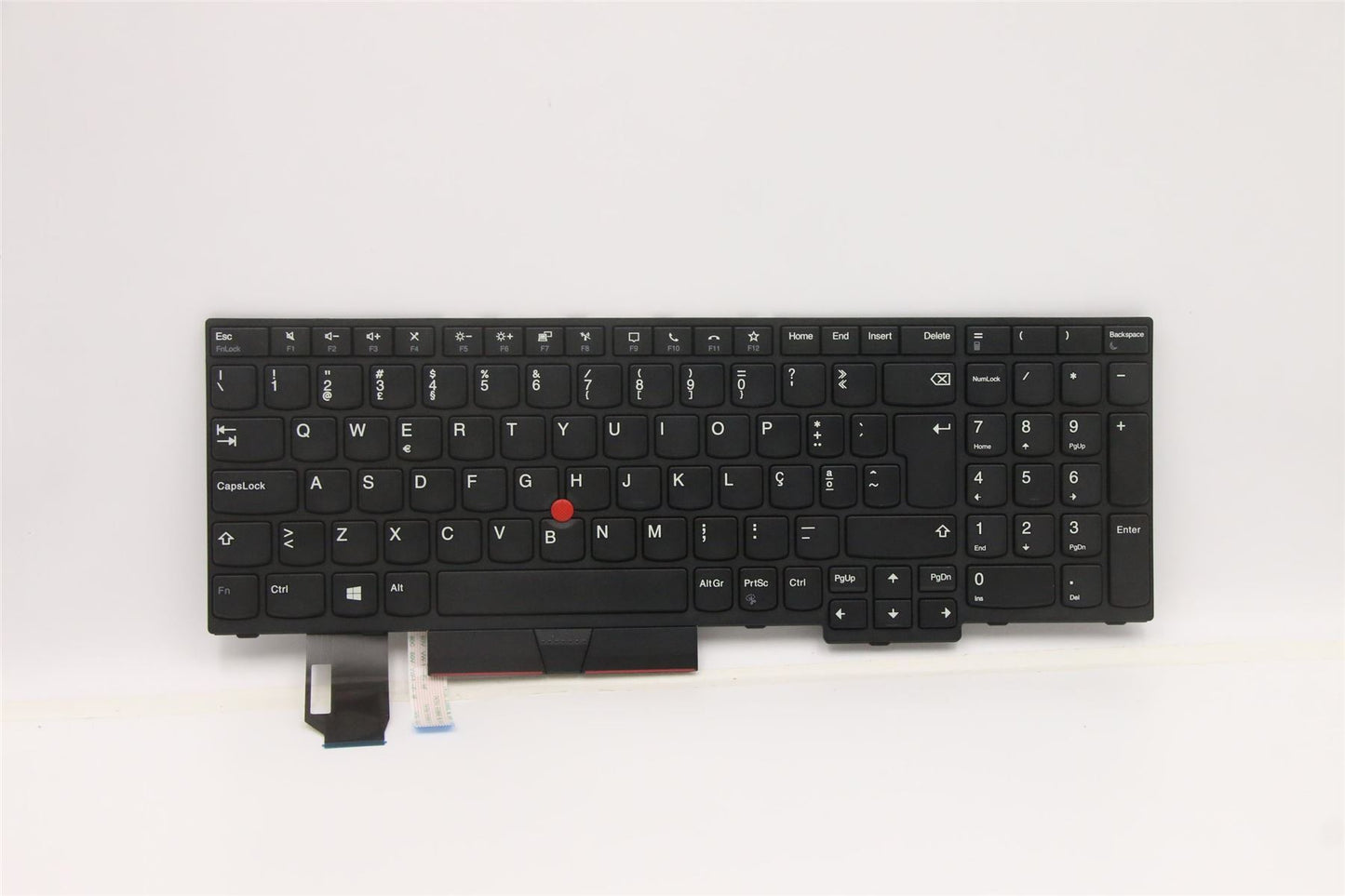 Lenovo ThinkPad P15s 1 P15s 2 T15 2 T15 Clavier Portugais Noir 5N20V78162