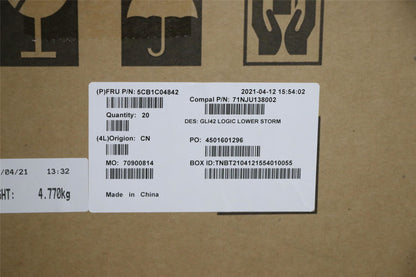 Lenovo Pro 5 Pro-14ITL6 5 Pro-14ACN6 Bottom Base Lower Cover Grey 5CB1C04842