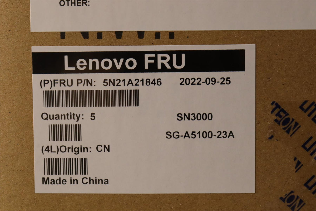 Lenovo CS21KBD SKTOP PMX,NBL,BK,CSA Keyboard 5N21A21920